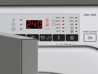 Индикаторы на панели управления в стиральной машине TEKA