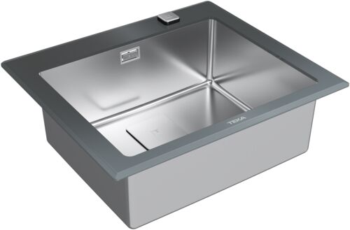 Кухонная мойка Teka Diamond RS15 1B 60 Stone Grey, 115000076