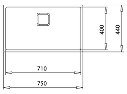 Кухонная мойка Teka FLEXLINEA RS15 71.40 M-XT 1B